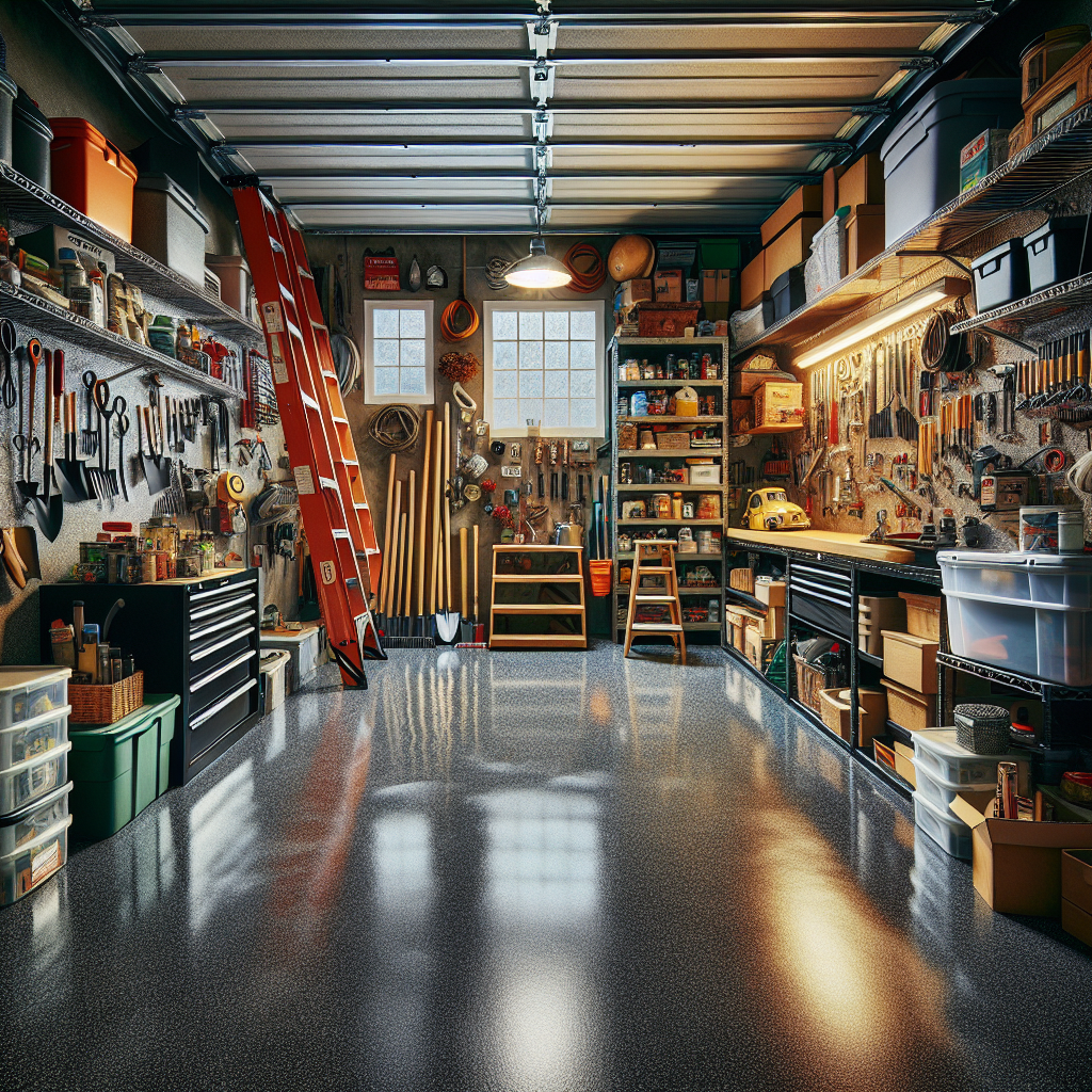 "Maximizing Space with Epoxy Flooring in Asheville Garages"