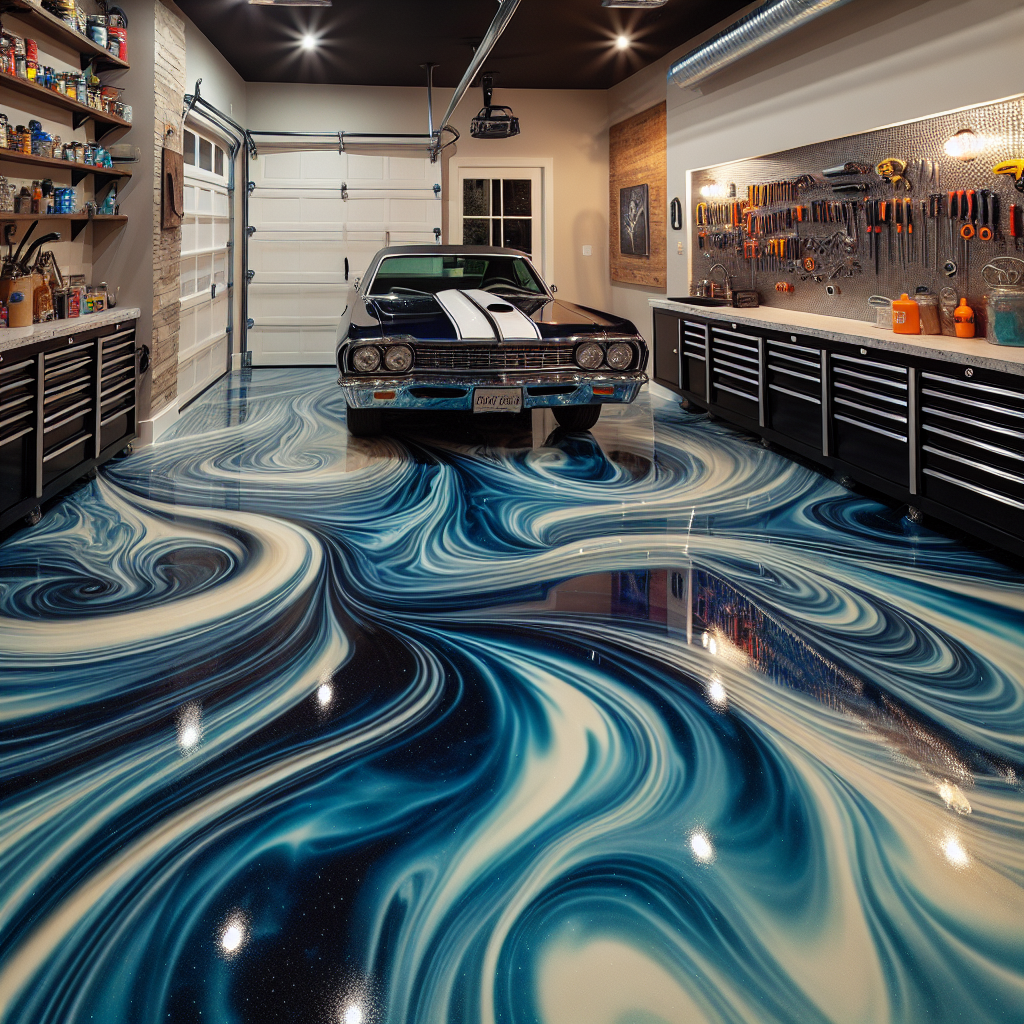 "Epoxy Flooring: Making a Statement in Asheville's Garages"